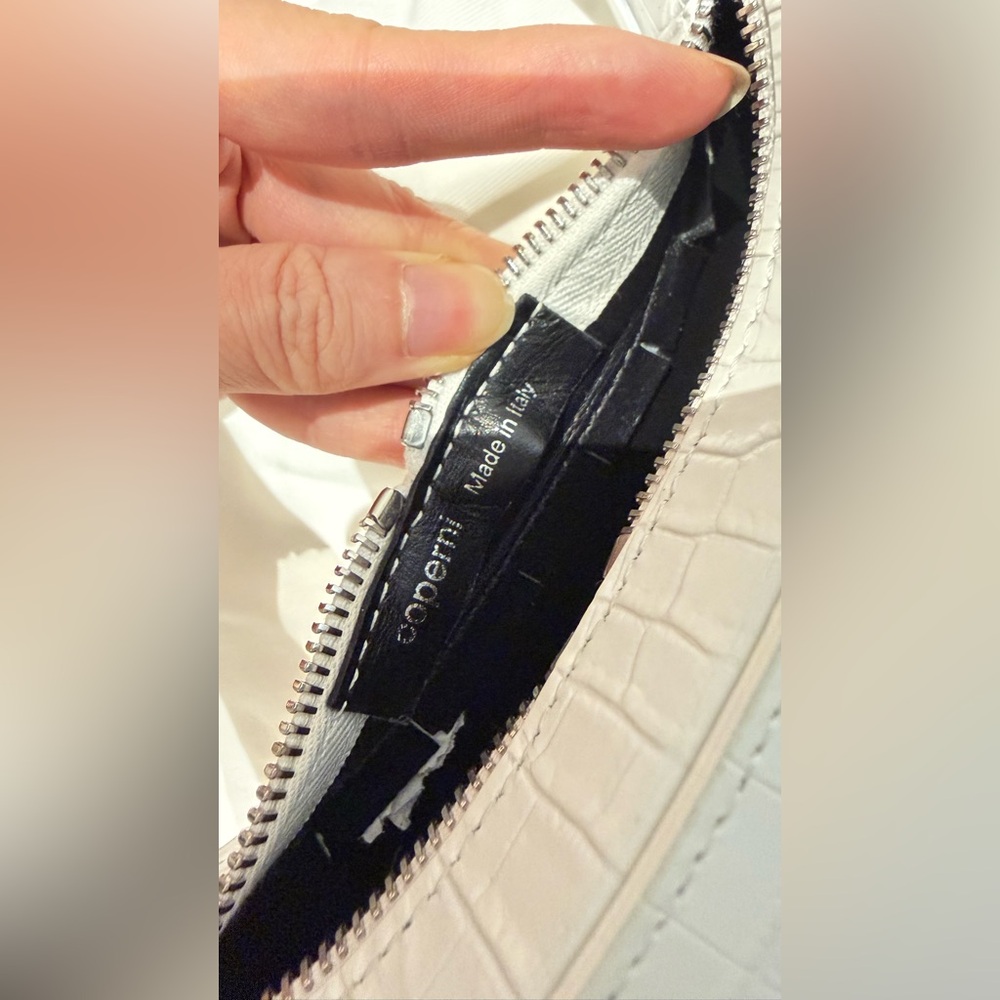 Coperni Baguette Swipe Bag in Crocodile-embossed Leather - Picture 14 of 16